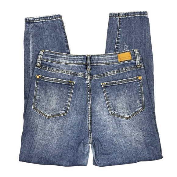 Judy Blue Distressed Jeans in Medium Wash Size 29 Women's - Picture 4 of 6